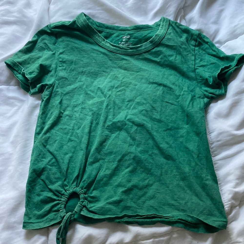 Aerie Tie Front T-shirt